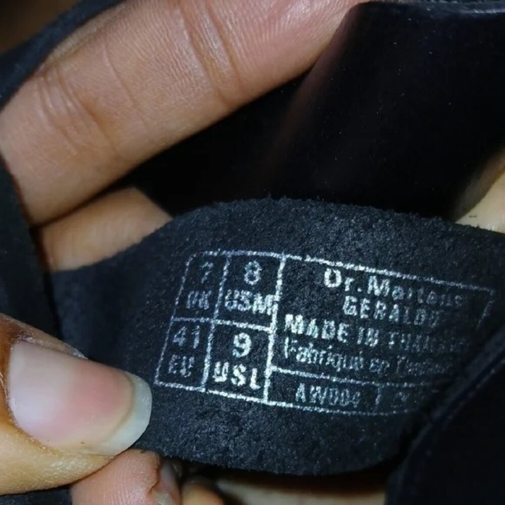 Dr. Martens Geraldo Black Leather Fisherman Sandals - Picture 9 of 9